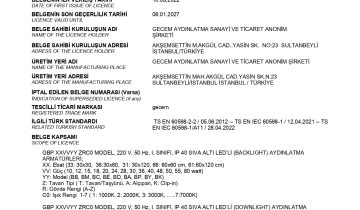 Gecem Recessed TSE